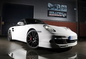 Neuer Auspuff Porsche 997.2TT  3.8